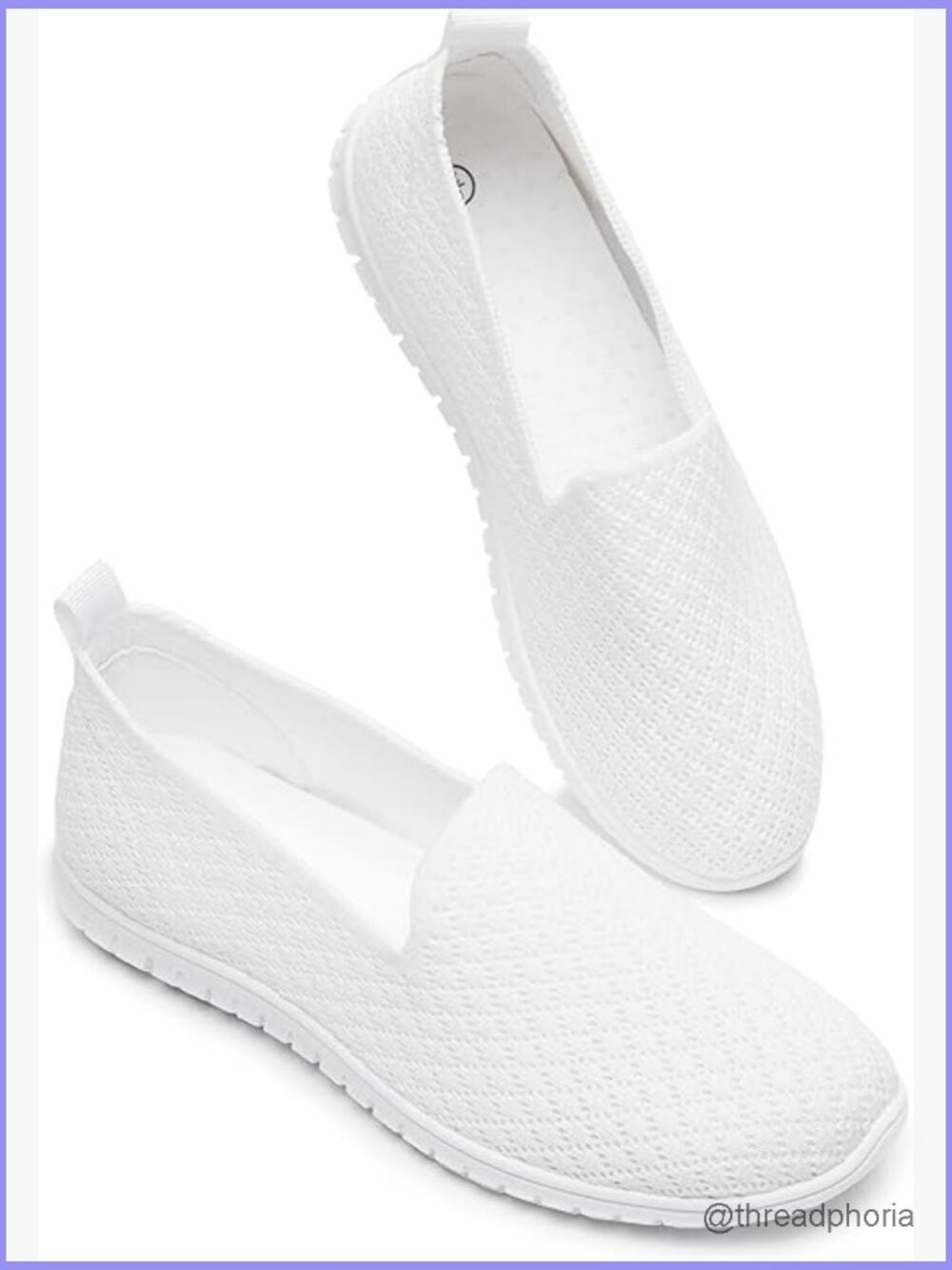 Mesh Flats Shoes Breathable Slip on Casual Comfortable Walking Shoes